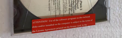 包邮Windows NT 系统盘 光盘未拆...