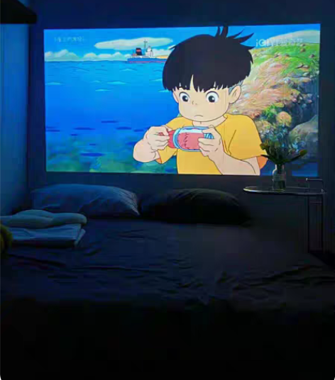 包邮全新投影仪 1080p卧室家里智能wi...