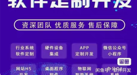 包邮软件开发公司接单APP小程序PC网站H...