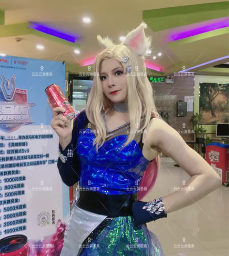 【出租】kda阿狸all out打歌服co...