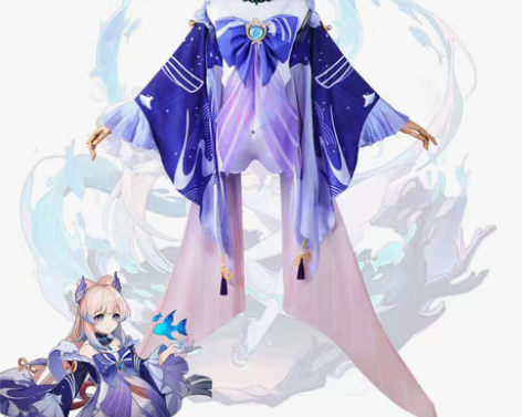 原神游戏cos服珊瑚宫心海kokomi五星...