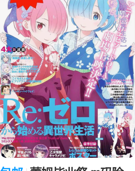 包邮蕾姆毕业祭 m码除毛大全套，送鞋 和别...