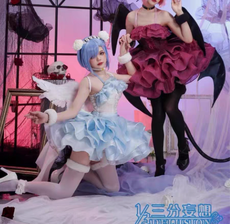 包邮三分妄想从零开始的异世界生活cos服蕾...