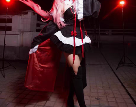 出克鲁鲁c服S码 哪家店铺买的忘了 无假发...