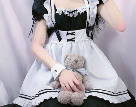 奇迹暖暖环游世界可爱女仆Cosplay服装...