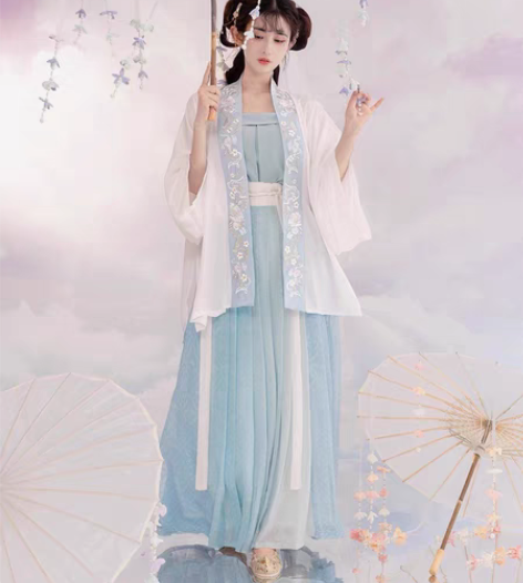 东月棠 沐晴 宋制汉服 仅穿1洗1，尺码如...