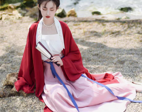 转卖东月棠清风笺多色款宋制汉服三件套夏季日...