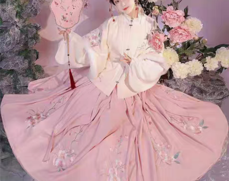 依奴原创汉服 明制三件套 外套加里衣加裙子...