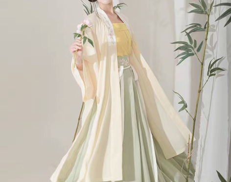 转卖东月棠清风笺原创设计宋制少女汉服春季中...