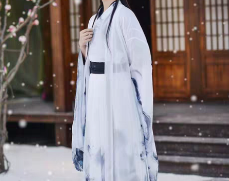 包邮汉服男三件套魏晋风男女交领齐腰襦裙大袖...