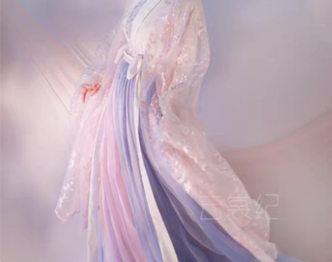 转卖【云裳纪 律吕迢扬】春樱紫蓝 六米摆一...