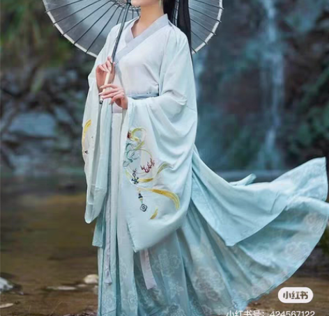 包邮杞瑾杞瑾原创【青龙志】齐腰交领襦裙日常...