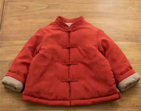 转卖拜年服女童棉袄复古装男童加厚新款儿童汉...