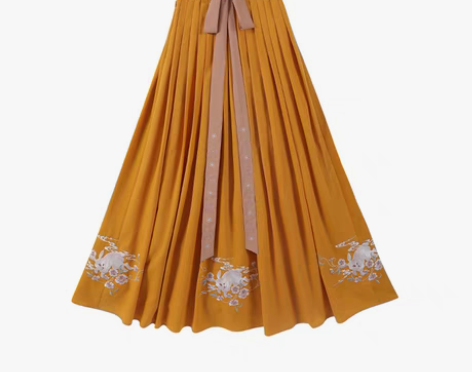 转卖徐娇织羽集玉辞心汉服元素刺绣半身裙秋冬...