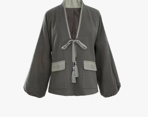 转卖徐娇织羽集古风日常装汉元素服刺绣外套交...