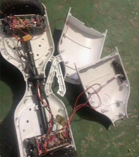 领奥6.5寸平衡车、拆配件出、电池不行了拆...