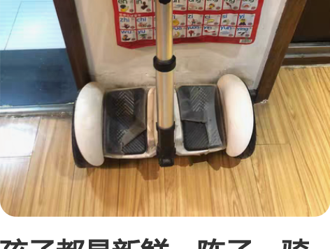 孩子都是新鲜一阵子，骑了几次，在家放了两年...