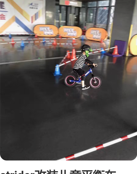 strider改装儿童平衡车（改装加车花费...