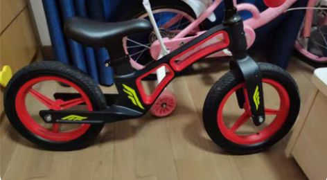 hape儿童平衡车 送永久儿童自行车（后面...