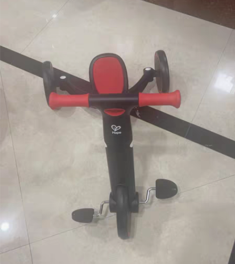 Hape平衡车儿童二合一2岁+入门宝宝滑步...