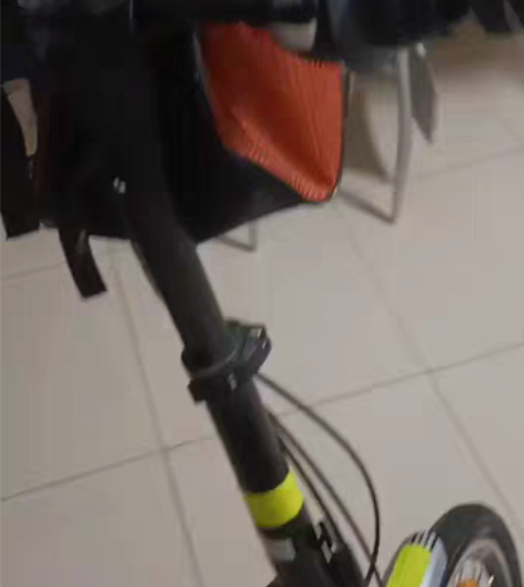 永久折叠20寸铝合金自行车,买了骑了几次,...