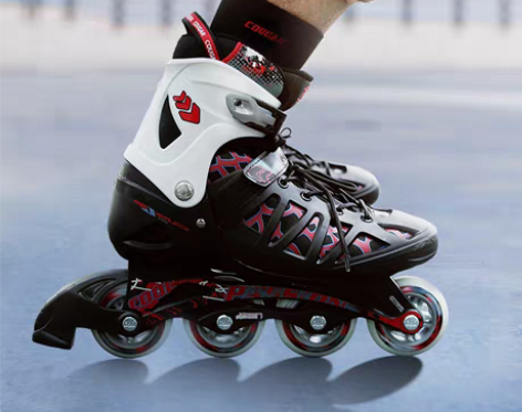 转卖美洲狮轮滑鞋成年溜冰鞋男女大学生滑轮鞋...