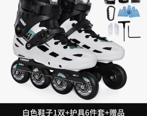 转卖自己新买的，穿过2回，单排滑轮～9.8...