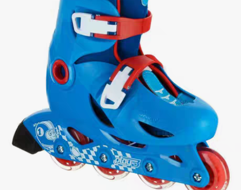 转卖迪卡侬溜冰鞋 儿童初学趣味可调节易穿戴...