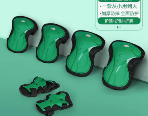 转卖【狂暑价】斯威膝盖轮滑护具滑板套装骑行...