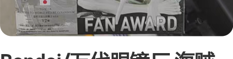 Bandai/万代眼镜厂 海贼王 BWFC...