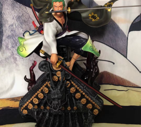 包邮全新海贼GK手办和服索隆像系列和之国雕...