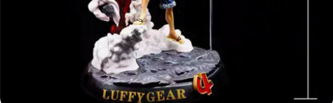 包邮海贼王手办gk超大F3双路飞四档猿王路...