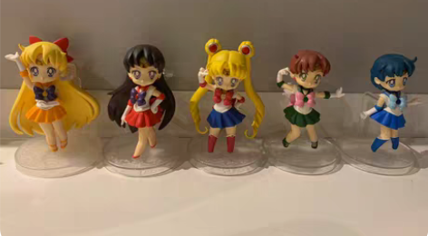 包邮美少女战士 手办 日本 带回的一套的是...