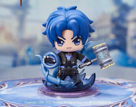 包邮新款斗罗大陆盲盒唐三小舞手办动漫人物史...