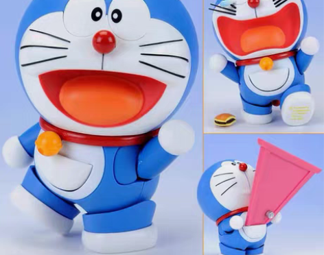 包邮机器猫手办蓝胖子哆啦A梦日本动漫二次元...
