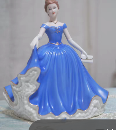 包邮英国Leonardo绝版陶瓷人偶娃娃独...