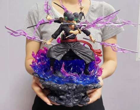 鬼岛阿修罗三头六臂九刀流索隆海贼王GK和之...