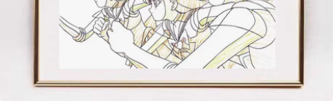 包邮美少女战士 原画 复制原画  线稿 赛...