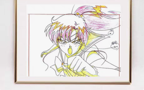 包邮美少女战士 原画 复制原画  线稿 赛...