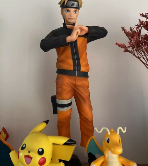 转卖万代，火影忍者手办，鸣人，景品眼镜厂G...