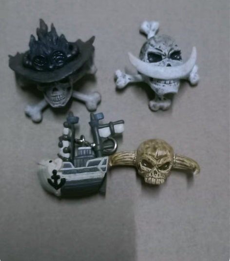 包邮正版散货 海贼王 白胡子船 艾斯 骷髅...