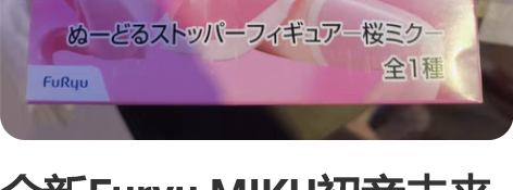 全新Furyu MIKU初音未来泡面压 樱...