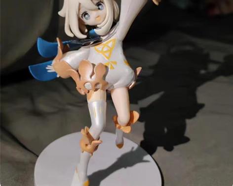 包邮米哈游原神周边站姿派蒙手办动漫二次元游...