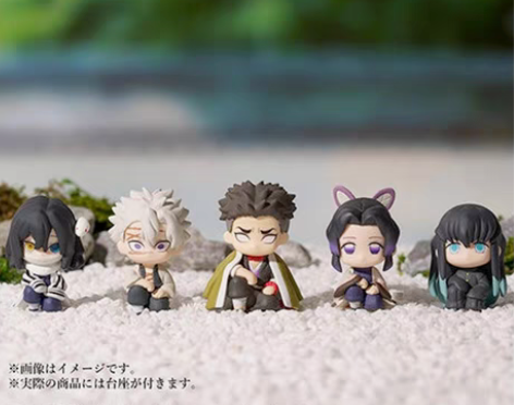 转卖万代鬼灭之刃动漫扭蛋 坐姿公仔系列4 ...