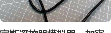富斯遥控器模拟器，加密狗链接口是圆形的。 ...