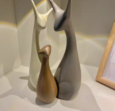 包邮【特价3个】家居客厅陶瓷轻奢风创意简约...