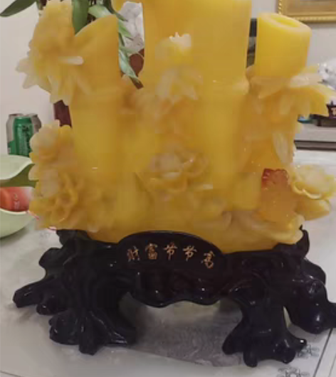 摆件。竹子节节高。大号。 感兴趣的话点“我...