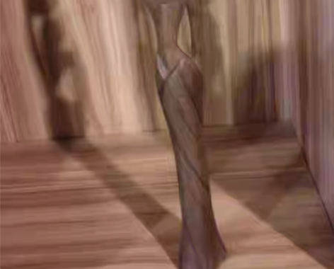 包邮实木雕摆件手工艺术品收藏品顶缸美少女海...