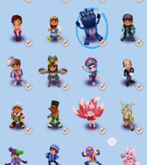 包邮安卓地铁跑酷178角色，169滑板 感...