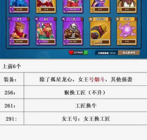 塔防精灵带合作带300 有以下阵容可选择,...